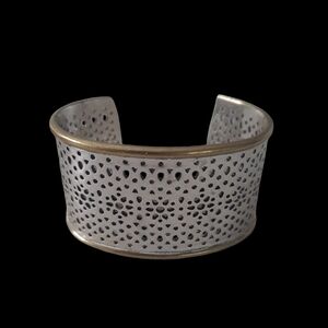 LUCKY BRAND TWO-TONE CUFF BRACELET